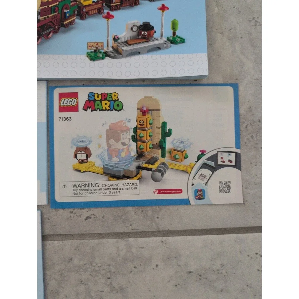 Lego Super Mario Lego Lot Of 23 MANUALS ONLY